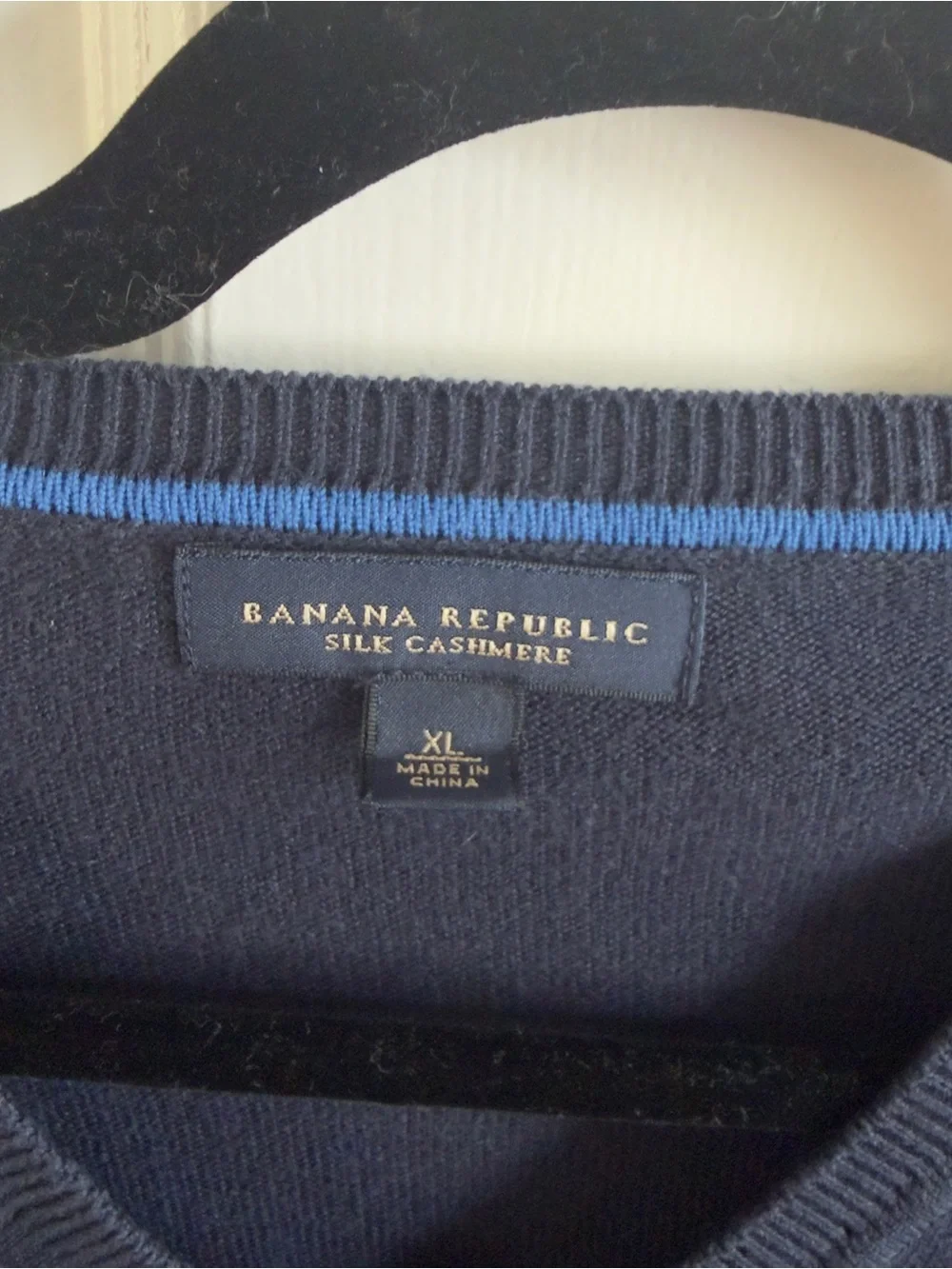 Banana Republic Silk Cashmere V-Neck Sweater